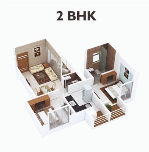 1/2/3 BHK BUDGET HOMES